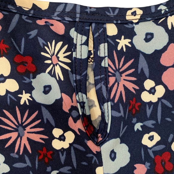 Dot Dot Smile Navy Floral Flapper Dress 5/6 - Picture 7 of 9